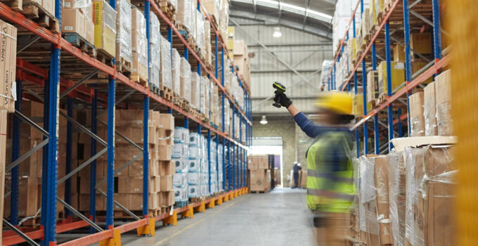 using barcode scaning in a warehouse